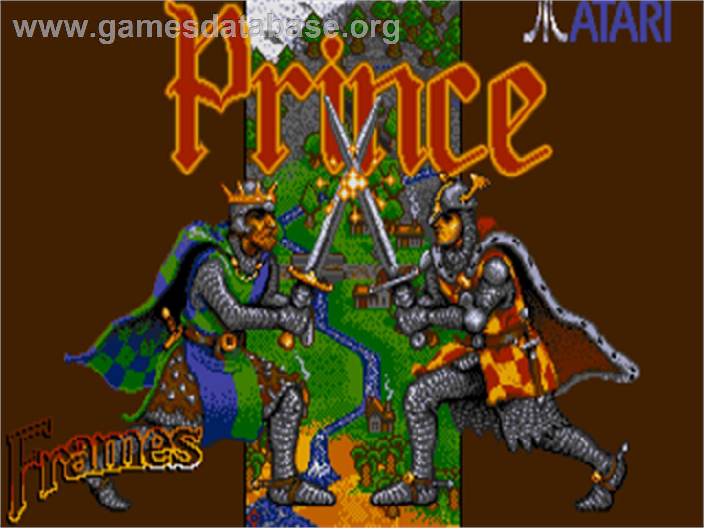 Prince - Atari ST - Artwork - Title Screen