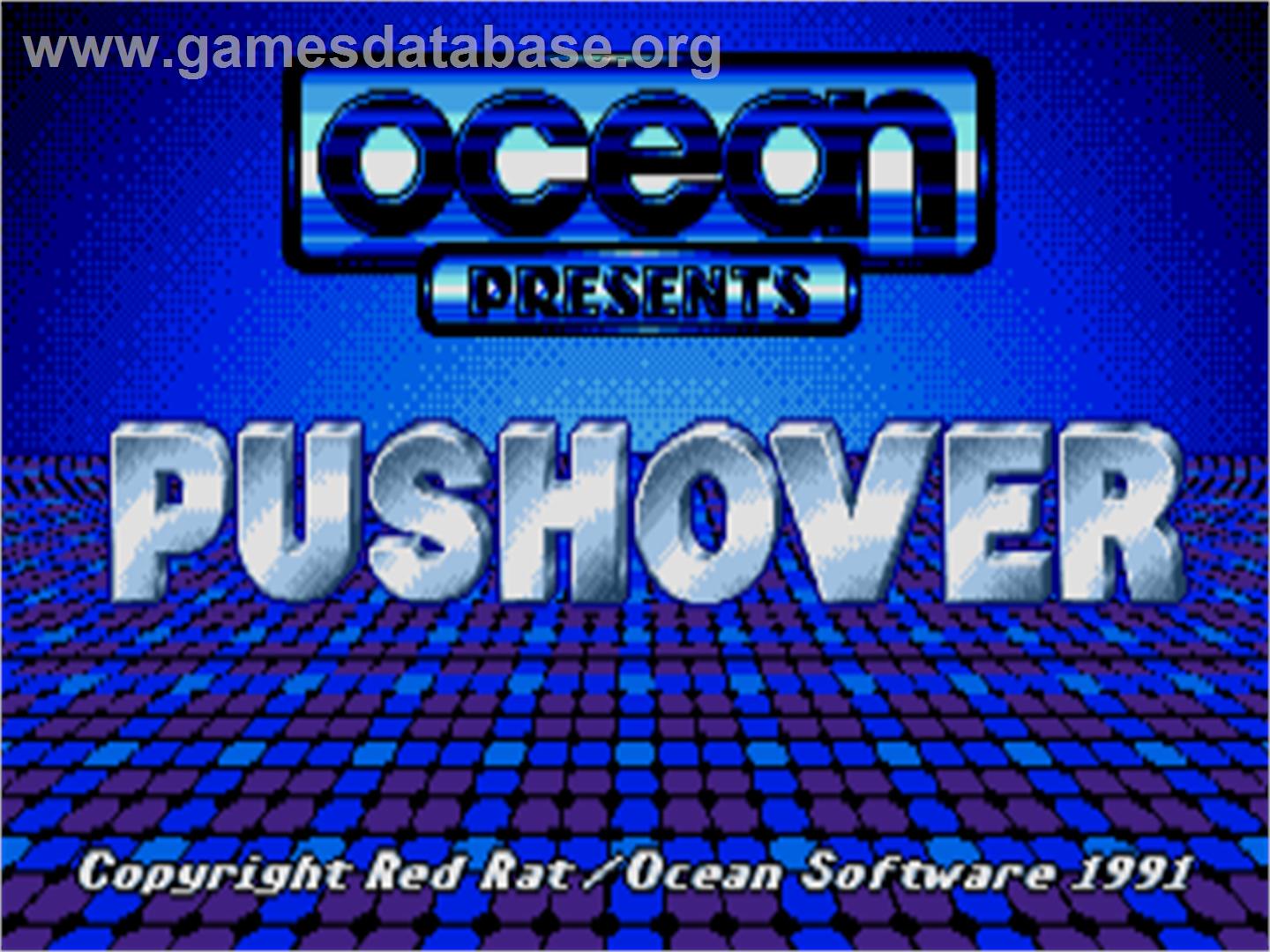 Push-Over - Atari ST - Artwork - Title Screen