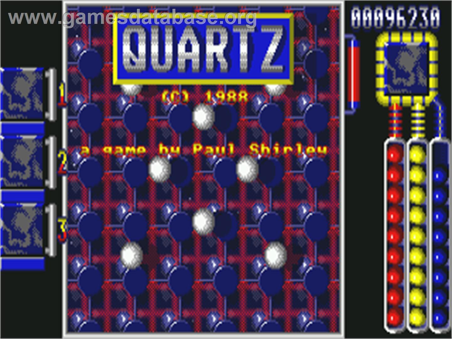 Quartz - Atari ST - Artwork - Title Screen