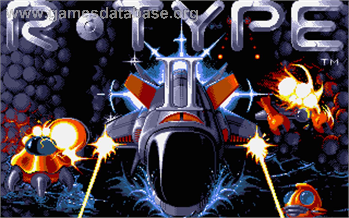 R-Type II - Atari ST - Artwork - Title Screen