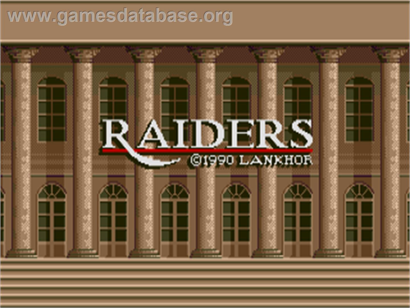 Raiders - Atari ST - Artwork - Title Screen