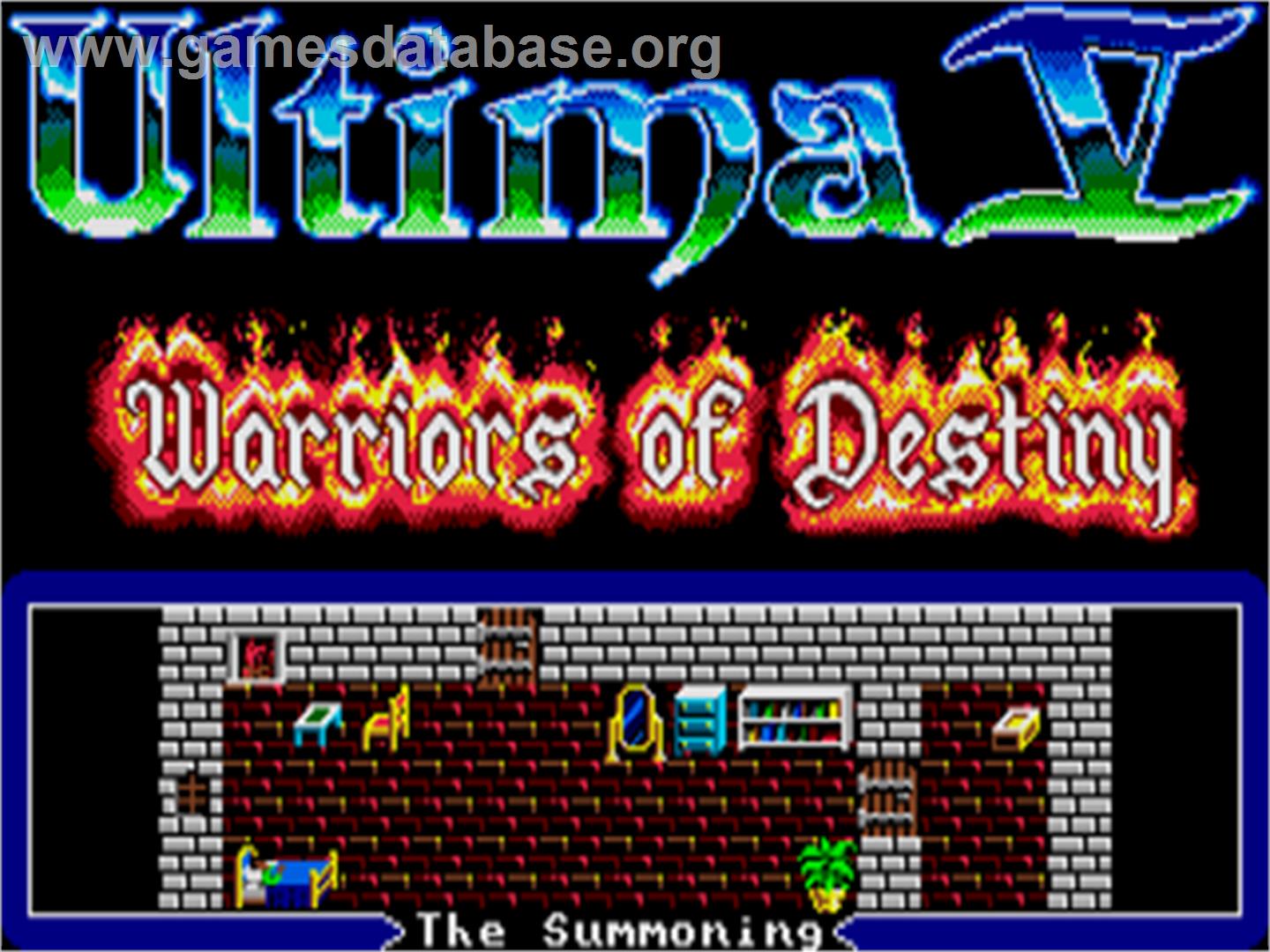 Realms of Arkania: Blade of Destiny - Atari ST - Artwork - Title Screen