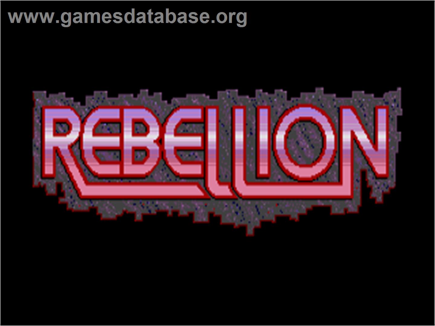 Rebellion - Atari ST - Artwork - Title Screen
