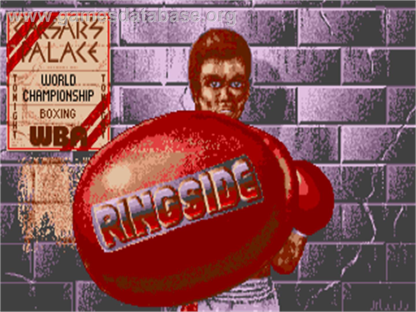 Ringside - Atari ST - Artwork - Title Screen