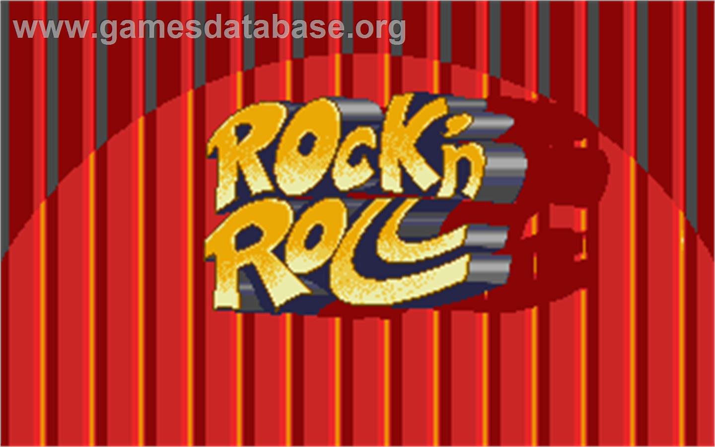 Rock 'n Roll - Atari ST - Artwork - Title Screen