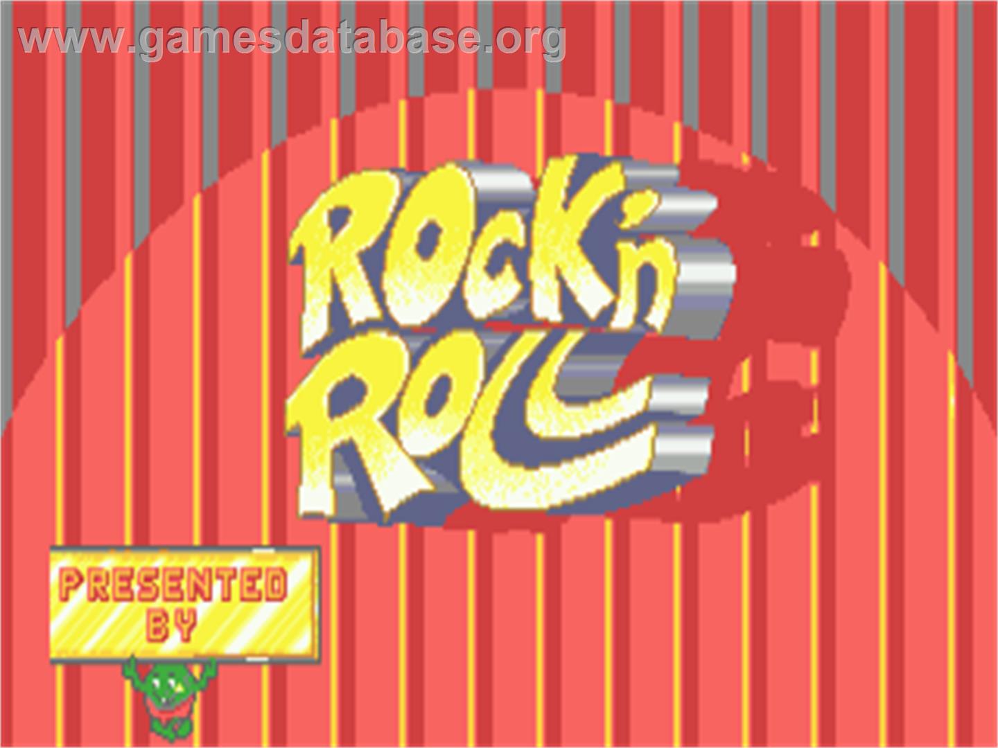 Rock 'n Roll - Atari ST - Artwork - Title Screen