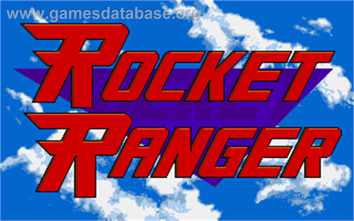 Rocket Ranger - Atari ST - Artwork - Title Screen