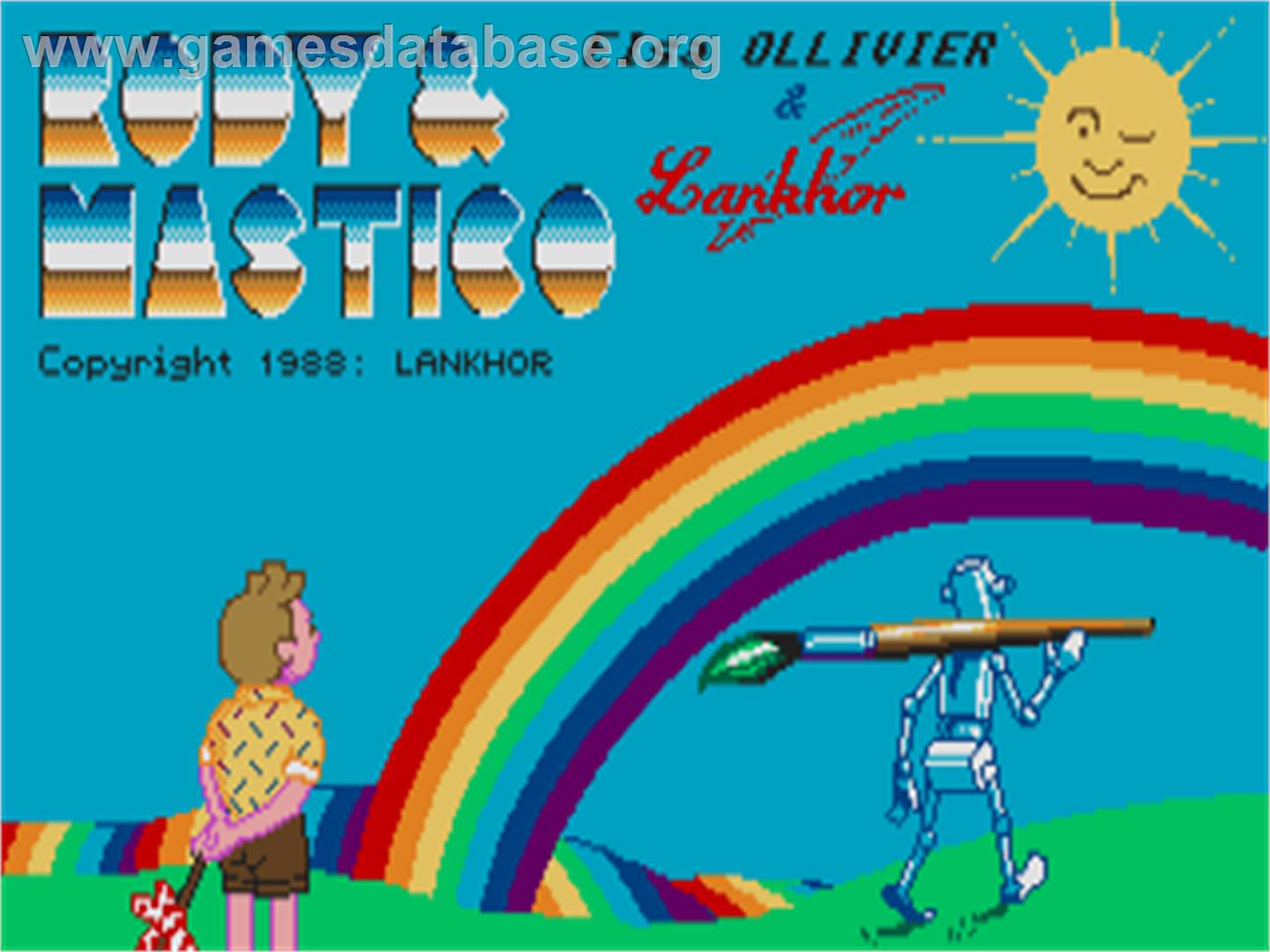 Rody And Mastico - Atari ST - Artwork - Title Screen