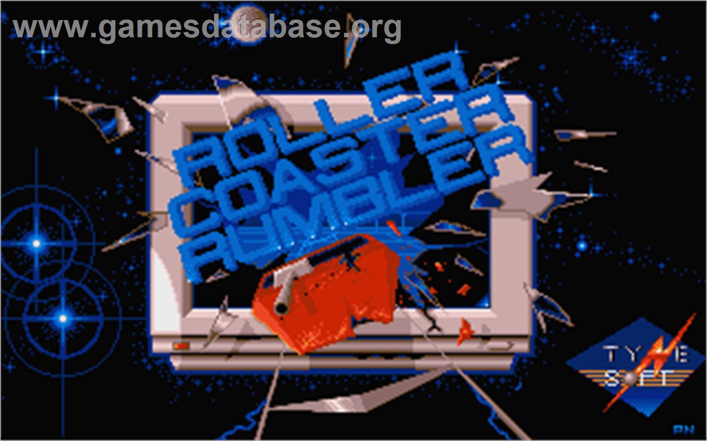 Roller Coaster Rumbler - Atari ST - Artwork - Title Screen