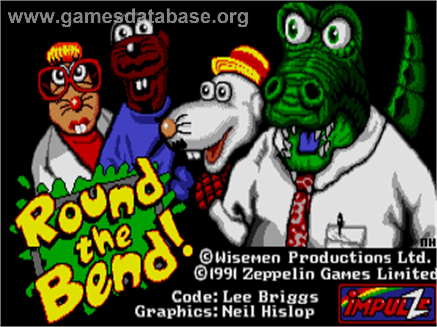Round the Bend - Atari ST - Artwork - Title Screen