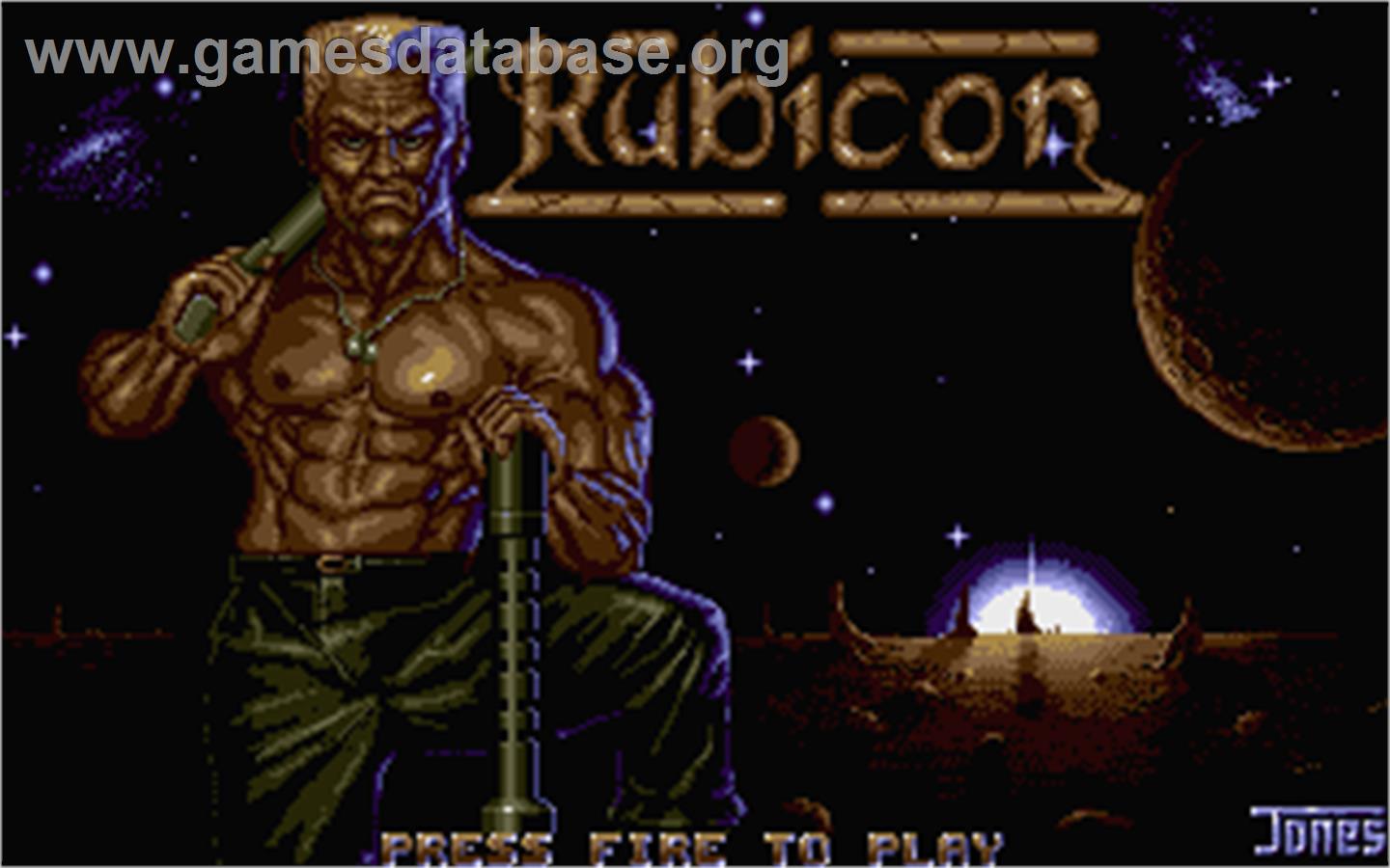 Rubicon - Atari ST - Artwork - Title Screen