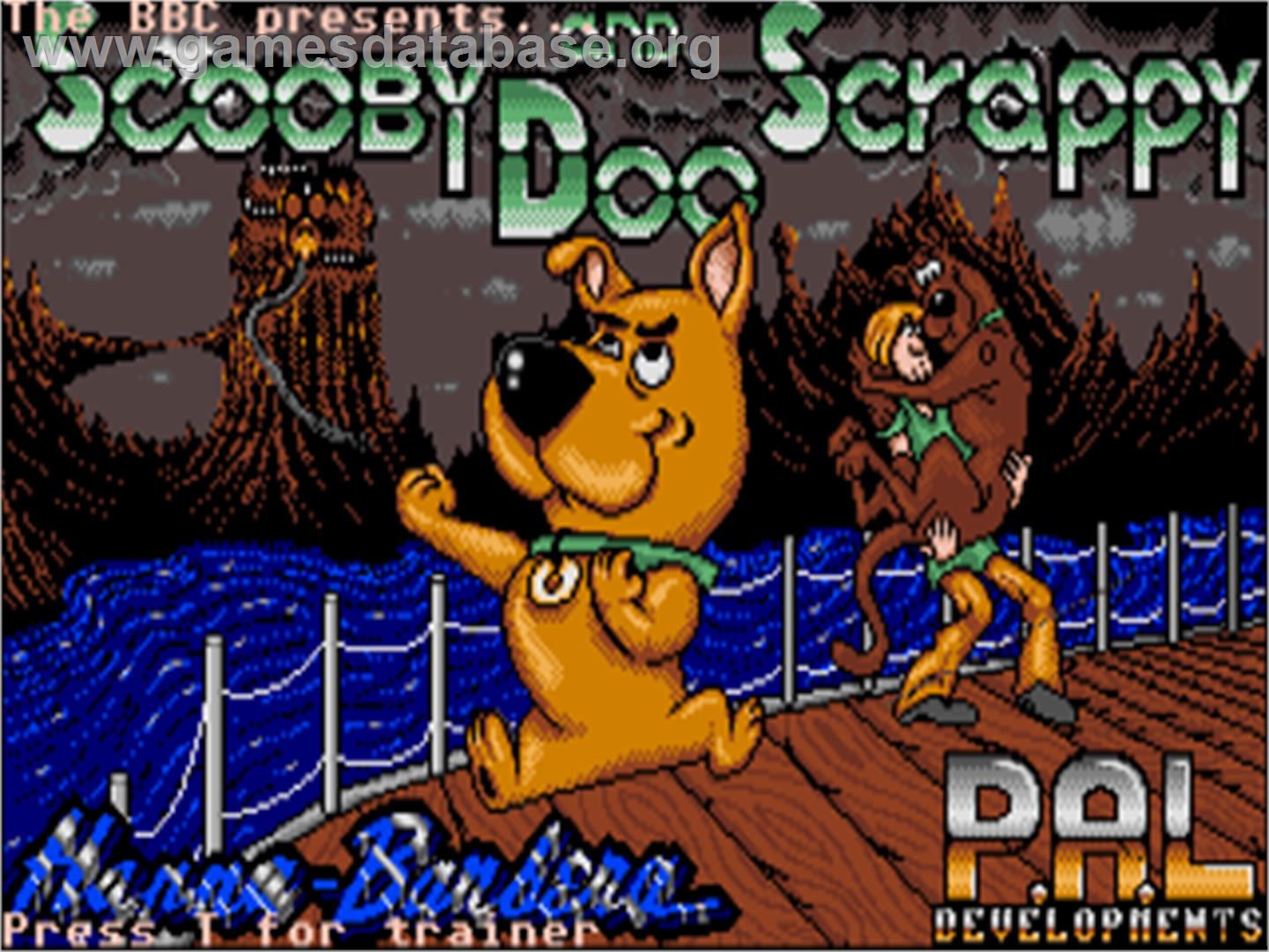 Scooby-Doo And Scrappy-Doo - Atari ST - Artwork - Title Screen
