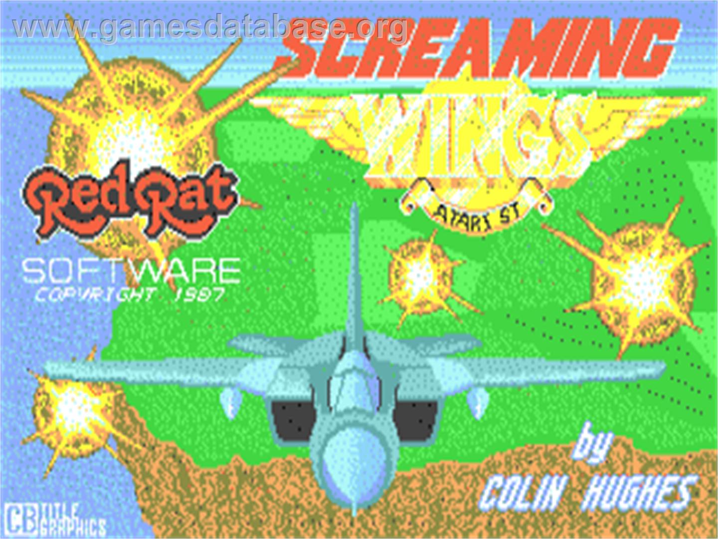Screaming Wings - Atari ST - Artwork - Title Screen
