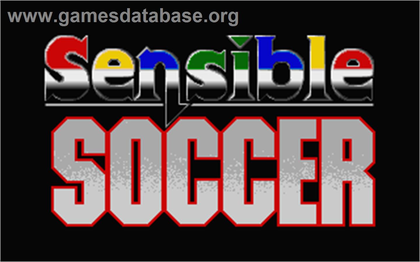 Sensible Soccer: European Champions: 92/93 Edition - Atari ST - Artwork - Title Screen