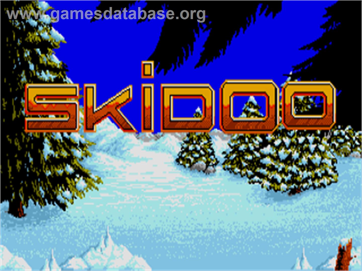 Skidoo - Atari ST - Artwork - Title Screen