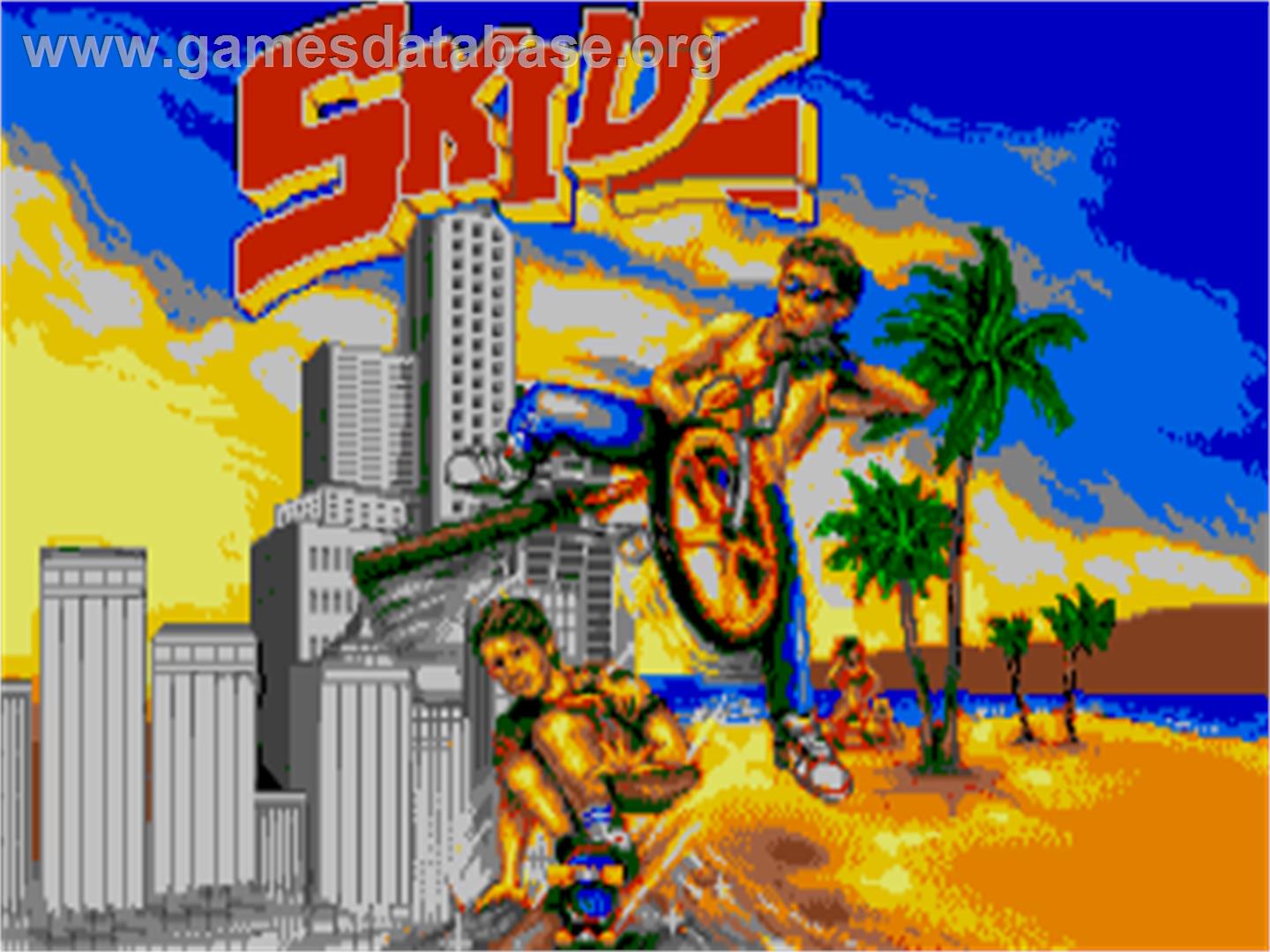 Skidz - Atari ST - Artwork - Title Screen