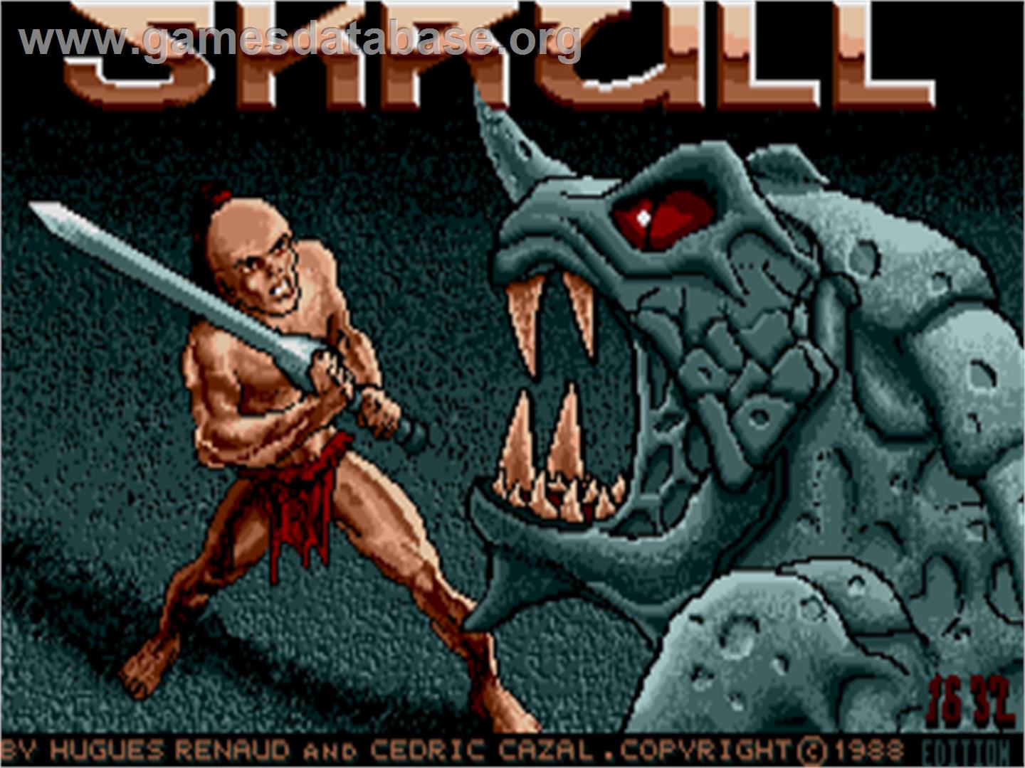 Skrull - Atari ST - Artwork - Title Screen
