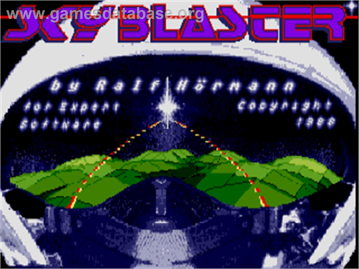 Skyblaster - Atari ST - Artwork - Title Screen
