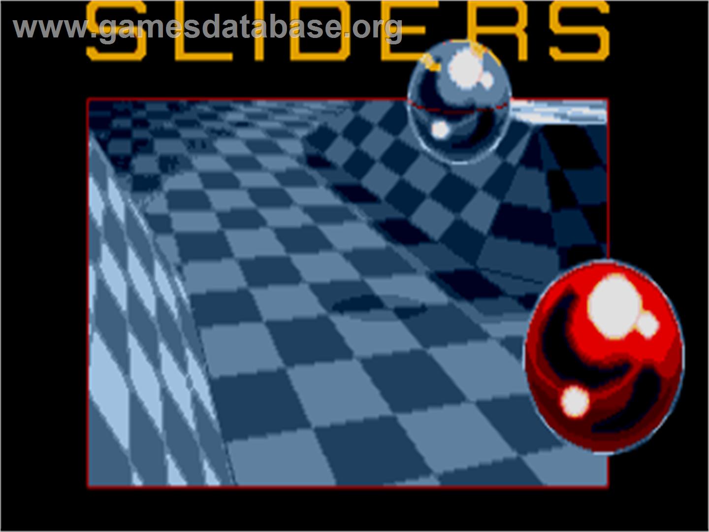 Sliders - Atari ST - Artwork - Title Screen