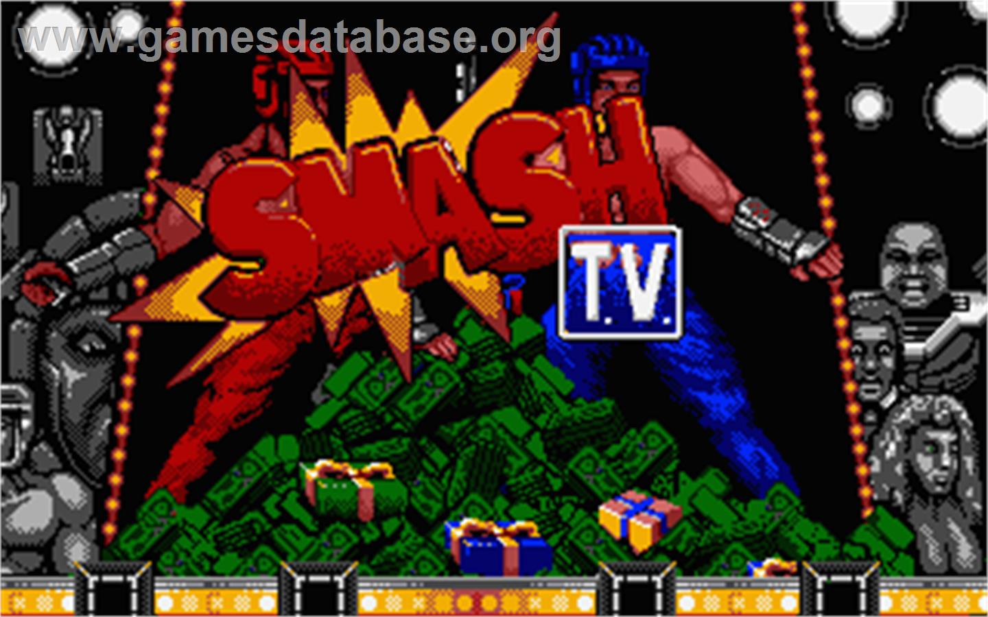 Smash T.V. - Atari ST - Artwork - Title Screen