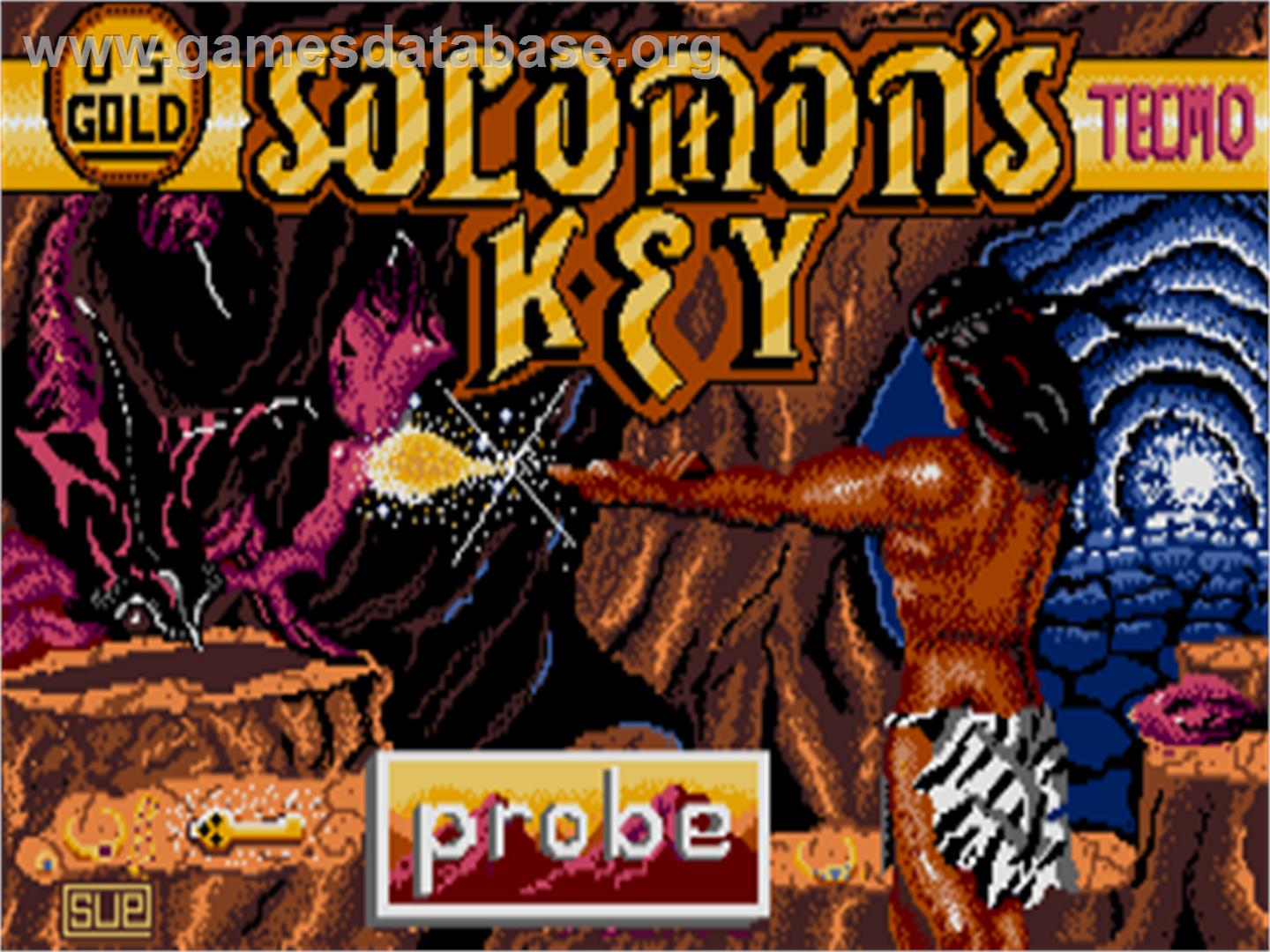 Solomon's Key - Atari ST - Artwork - Title Screen