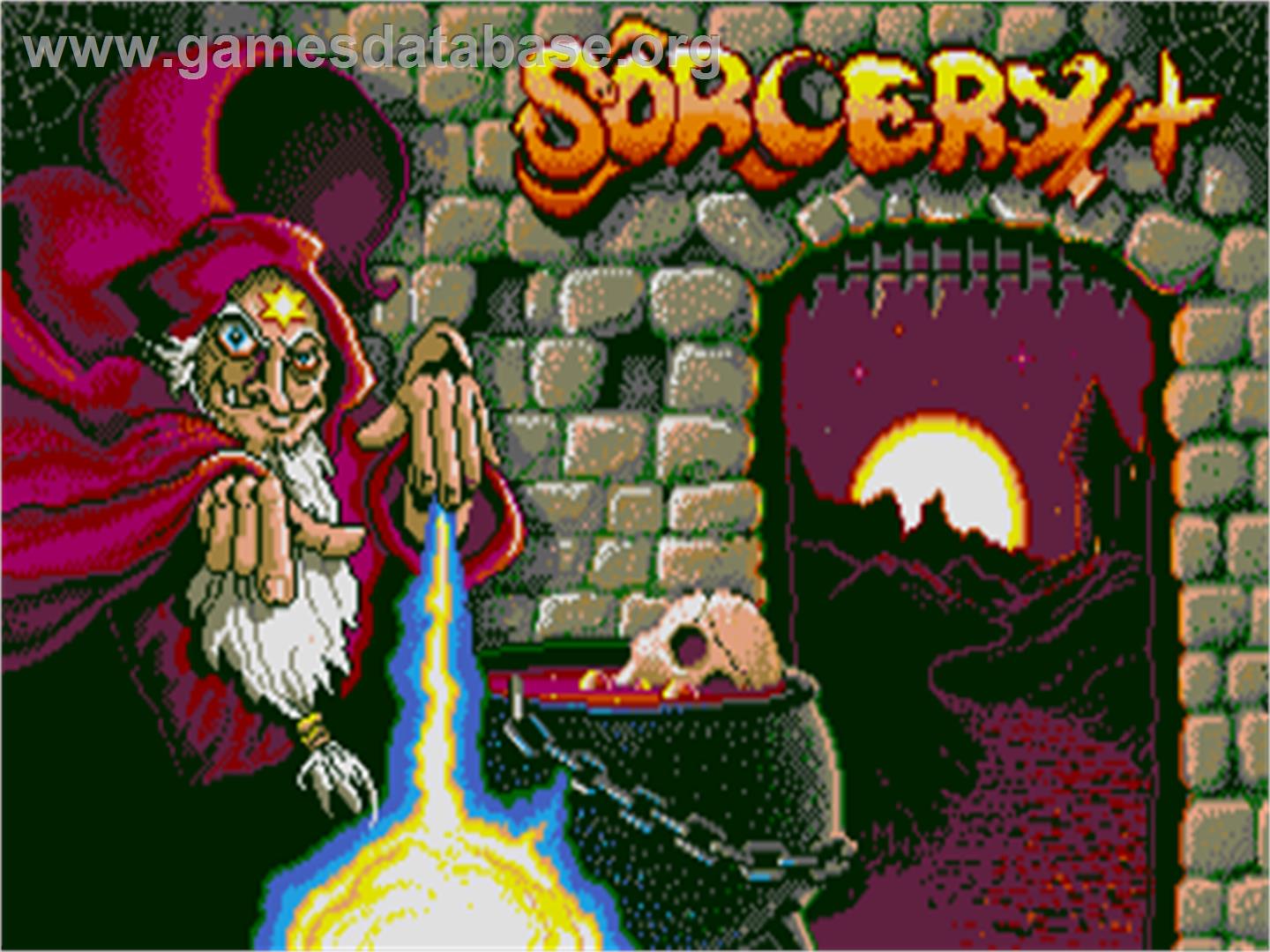 Sorcery Plus - Atari ST - Artwork - Title Screen