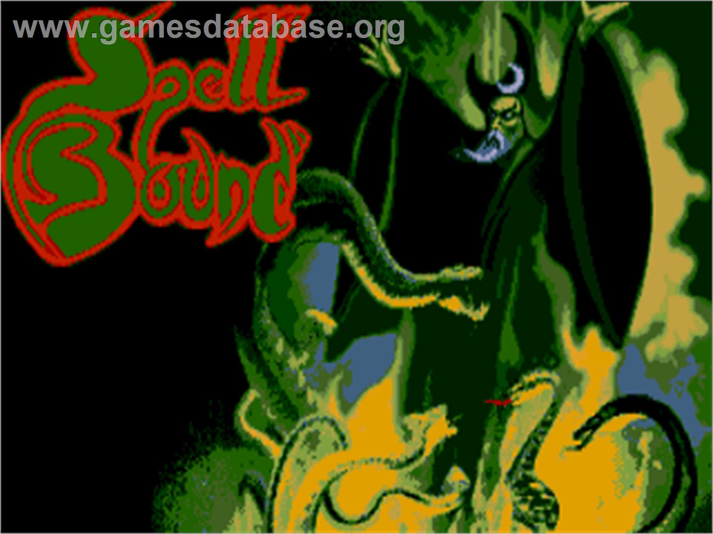 Spell Bound - Atari ST - Artwork - Title Screen