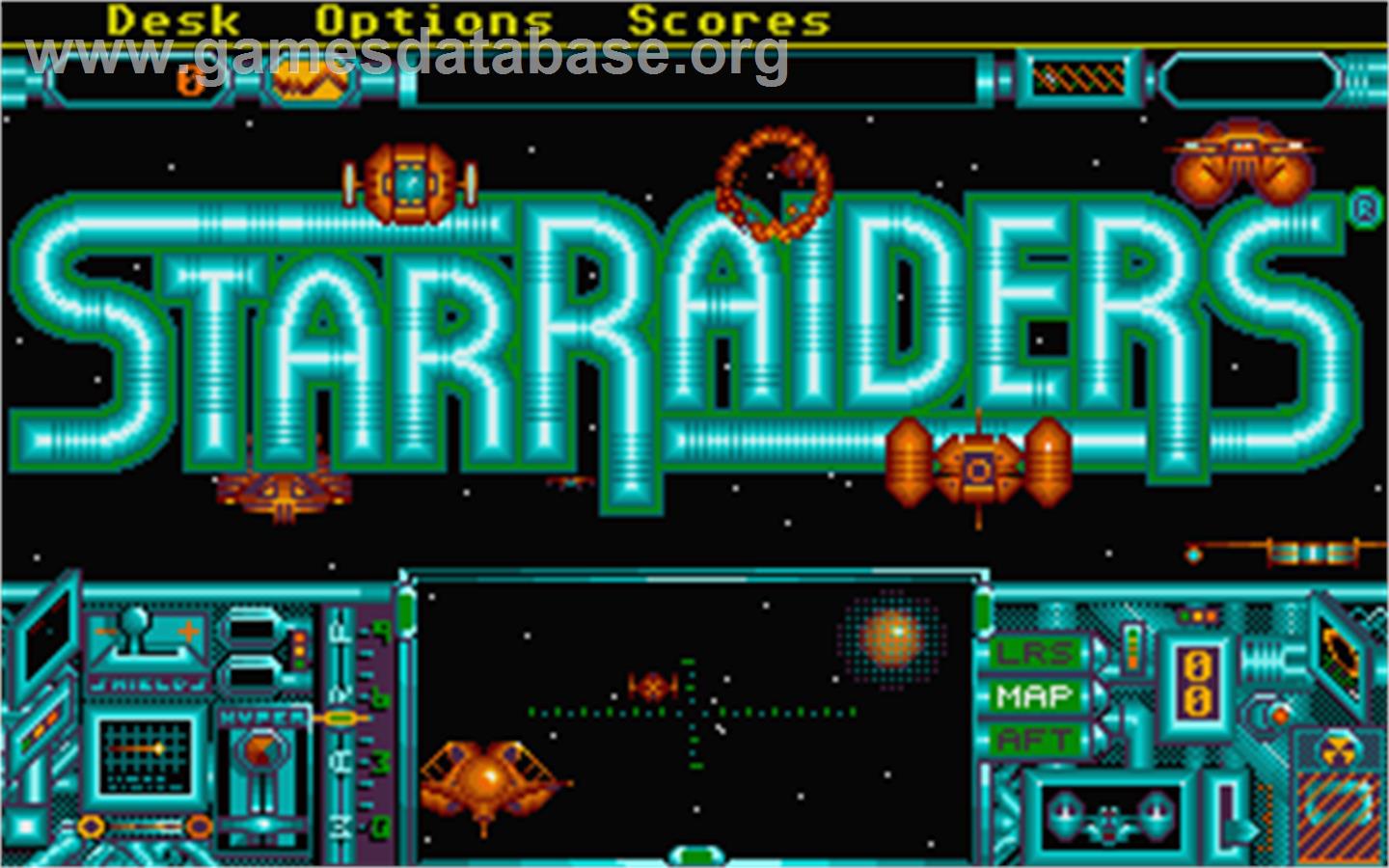 Star Raiders - Atari ST - Artwork - Title Screen
