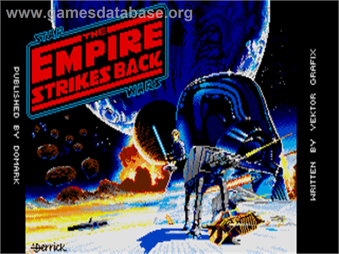 Star Wars - The Empire Strikes Back - Atari ST - Artwork - Title Screen