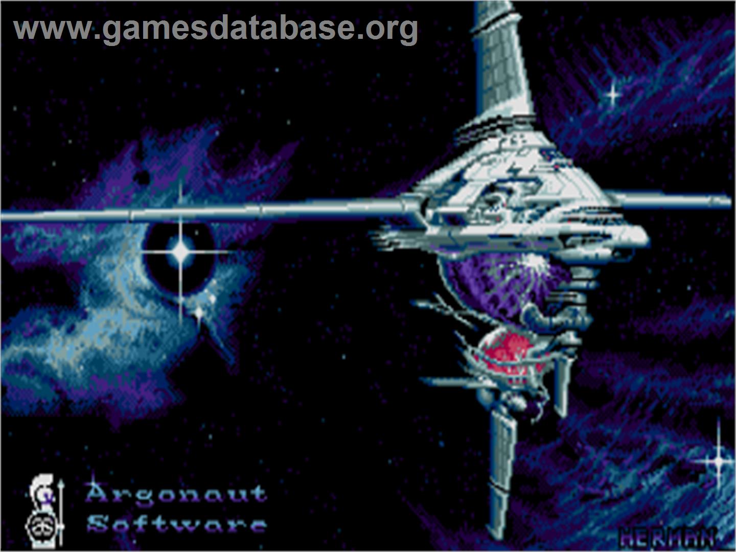 Starglider 2 - Atari ST - Artwork - Title Screen