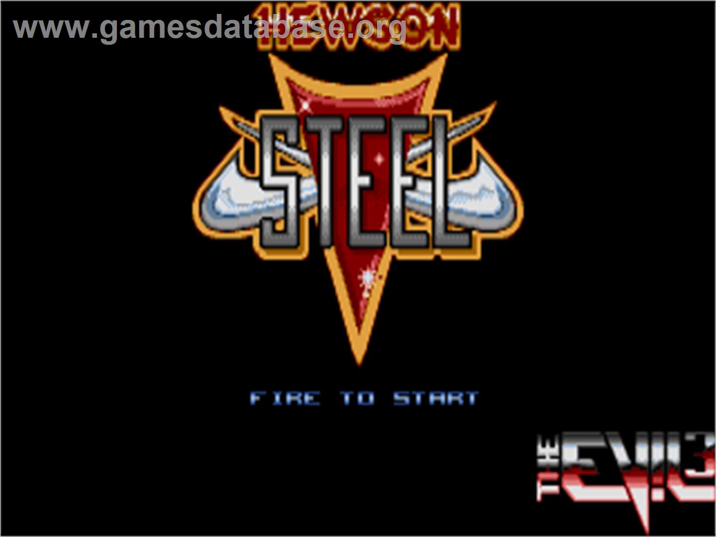 Steel - Atari ST - Artwork - Title Screen