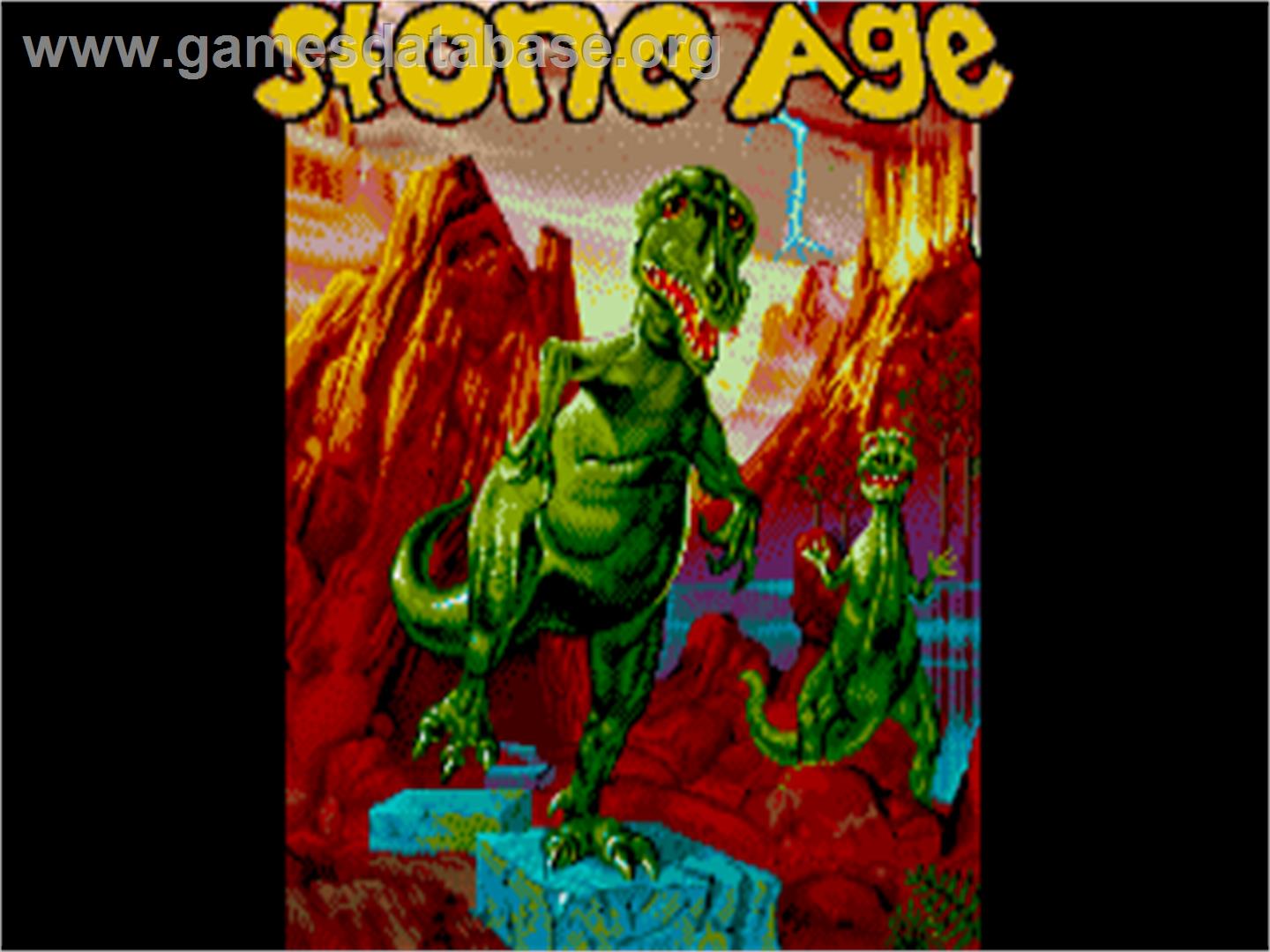 Stone Age - Atari ST - Artwork - Title Screen