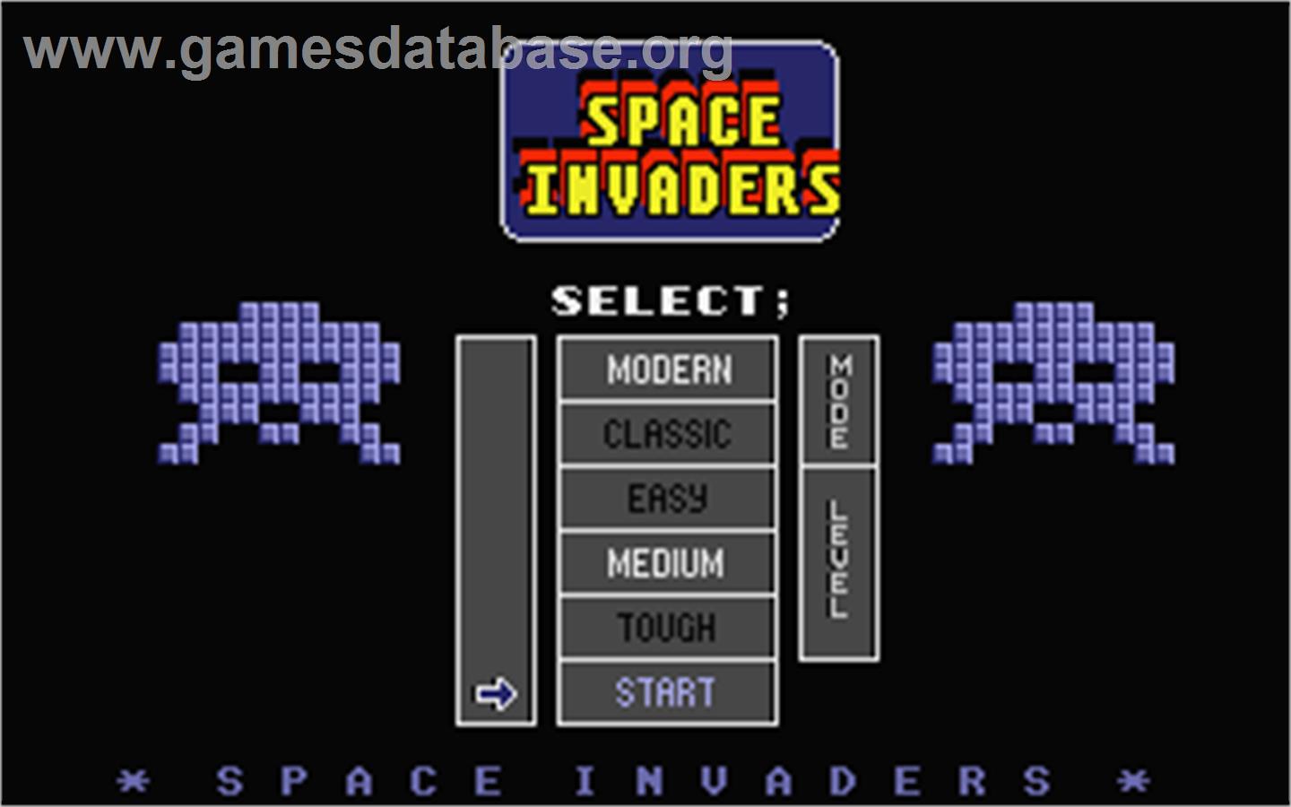 Super Space Invaders - Atari ST - Artwork - Title Screen
