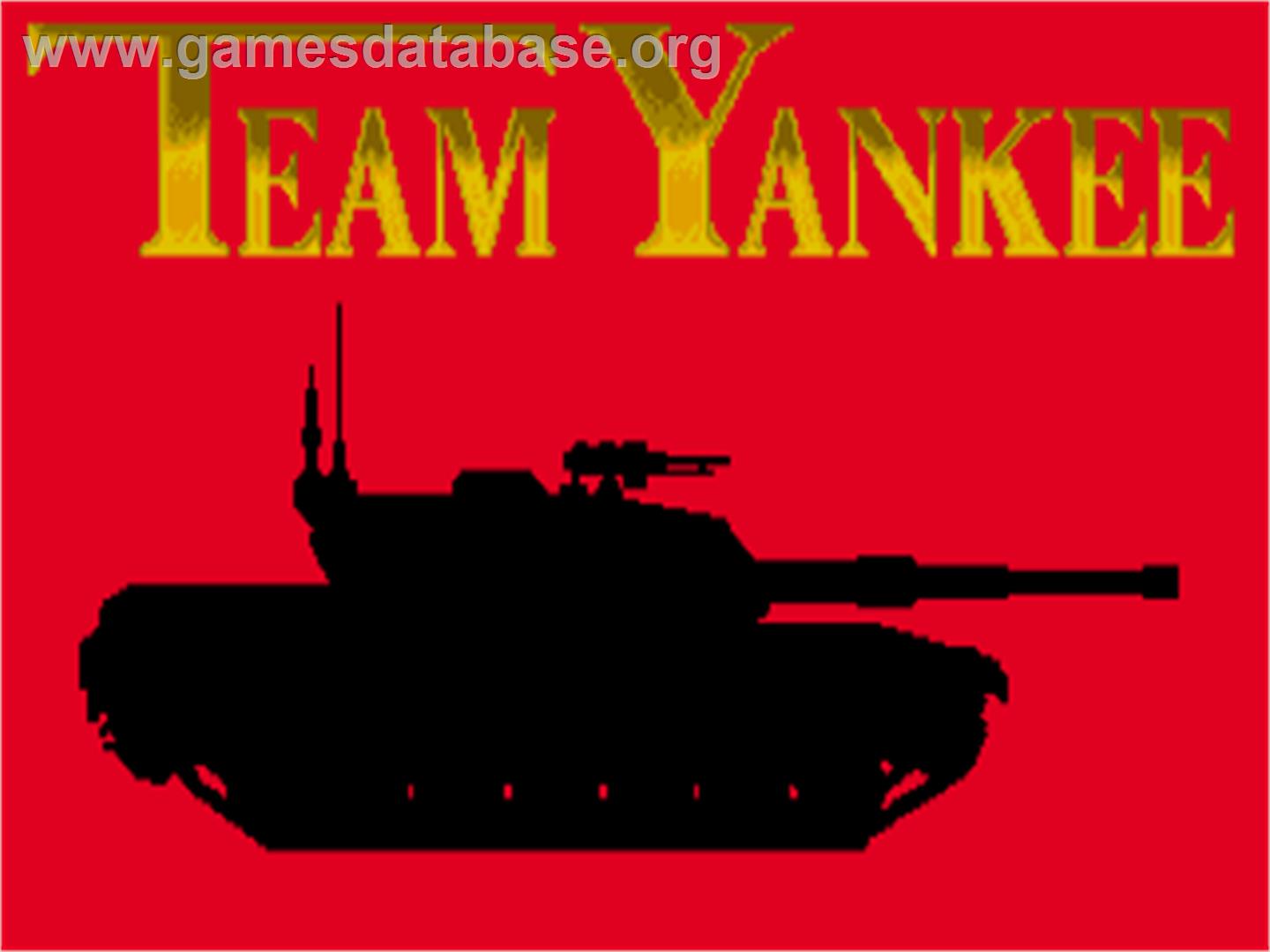 Team Yankee - Atari ST - Artwork - Title Screen