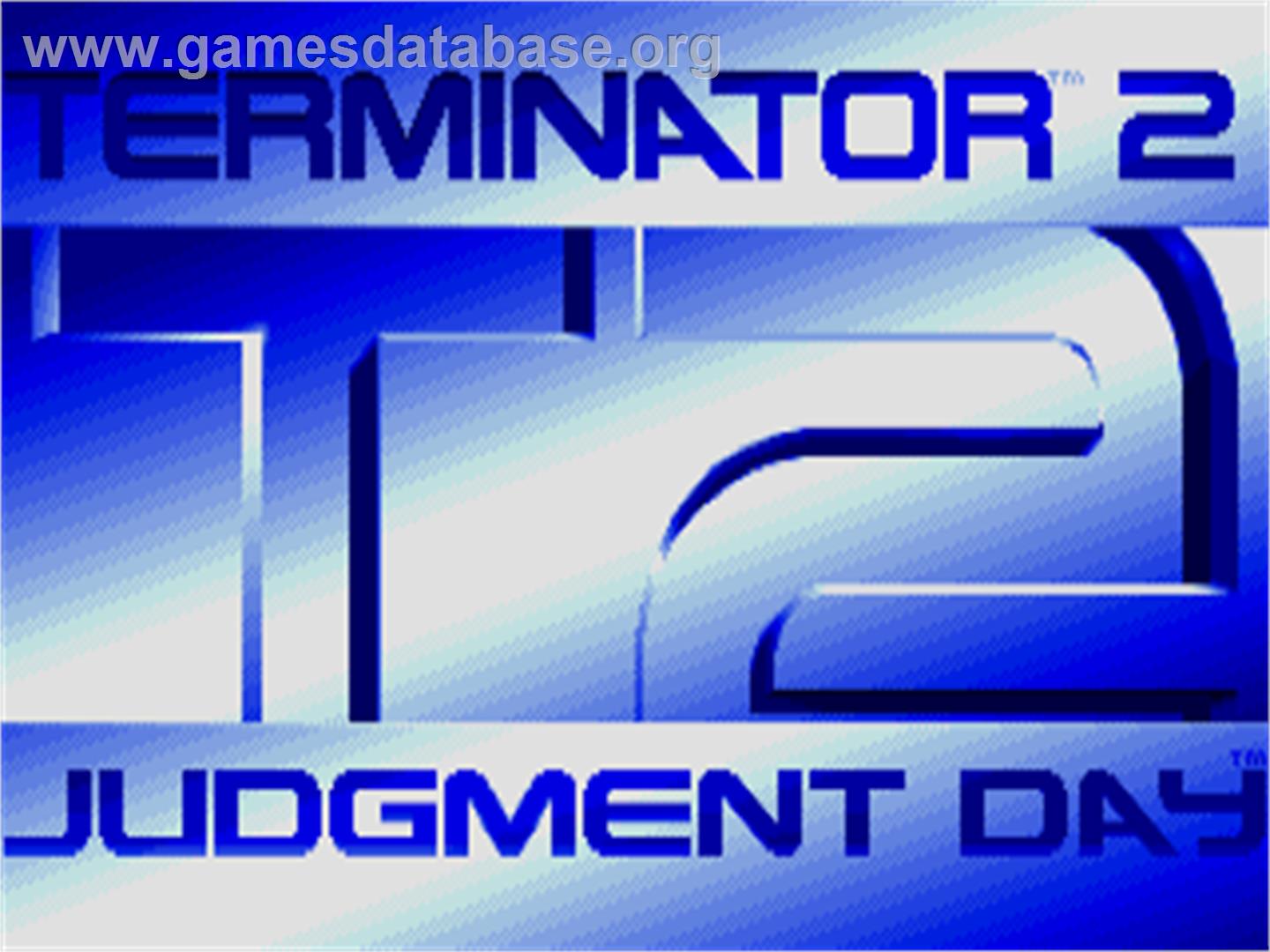 Terminator 2 - Judgment Day - Atari ST - Artwork - Title Screen