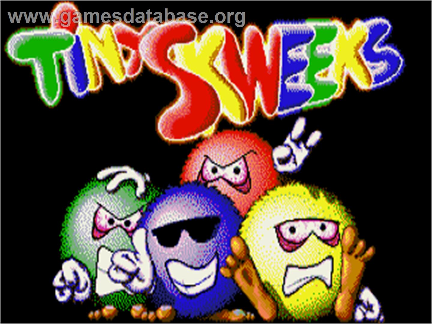 Tiny Skweeks - Atari ST - Artwork - Title Screen