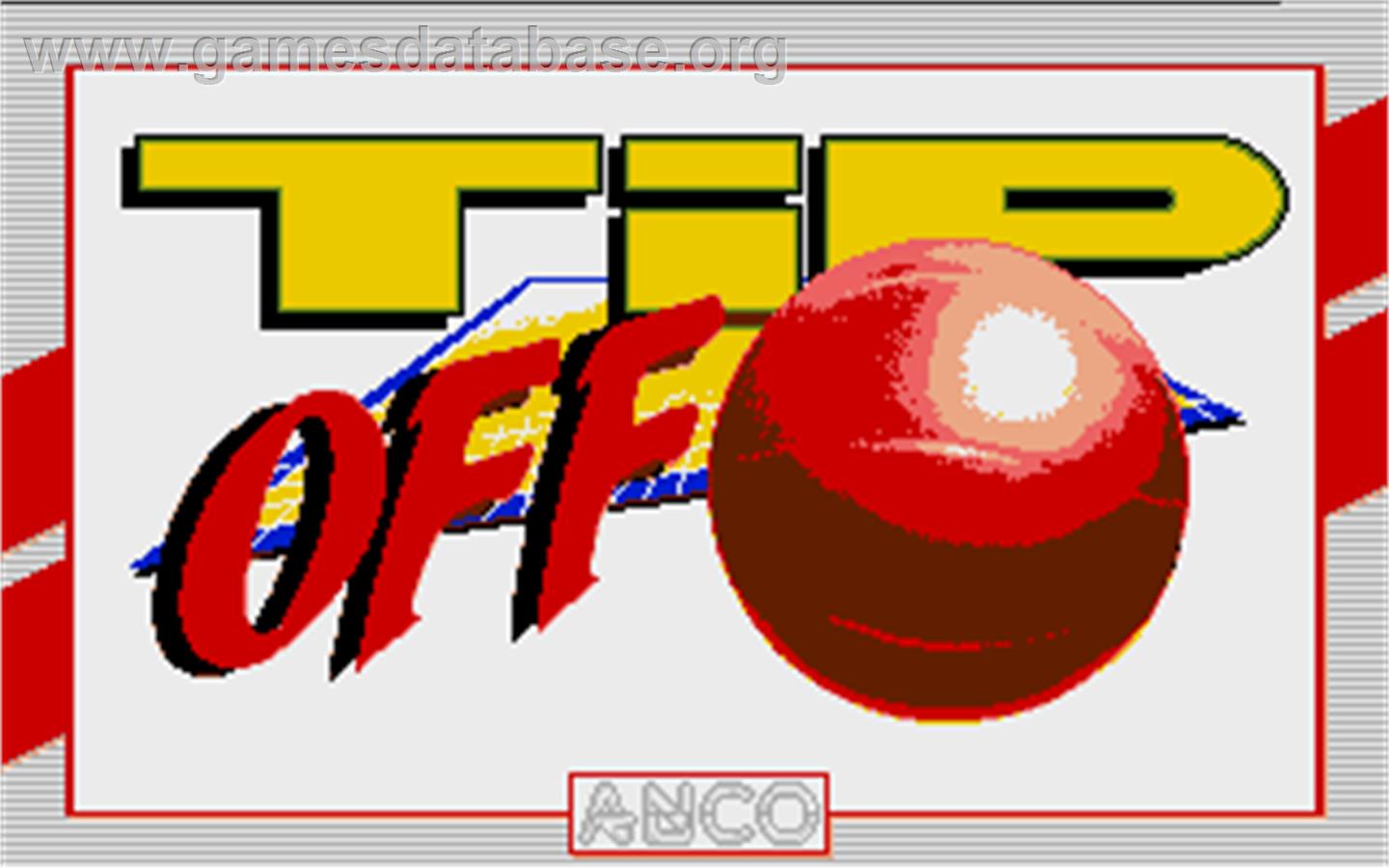 Tip Off - Atari ST - Artwork - Title Screen