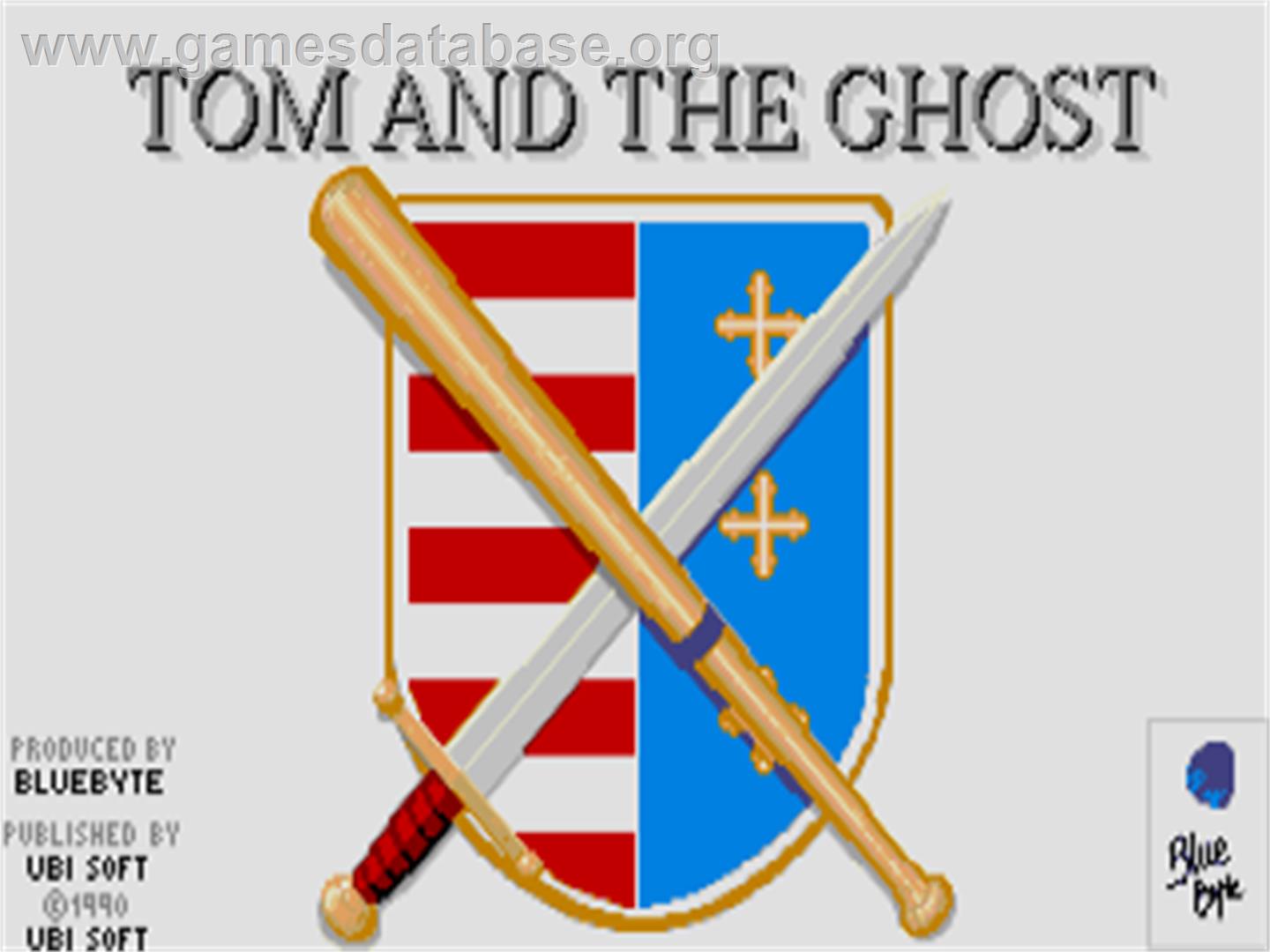Tom And The Ghost - Atari ST - Artwork - Title Screen