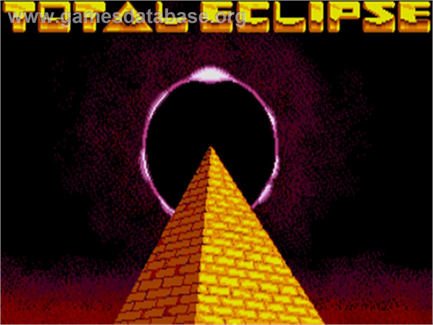 Total Eclipse - Atari ST - Artwork - Title Screen