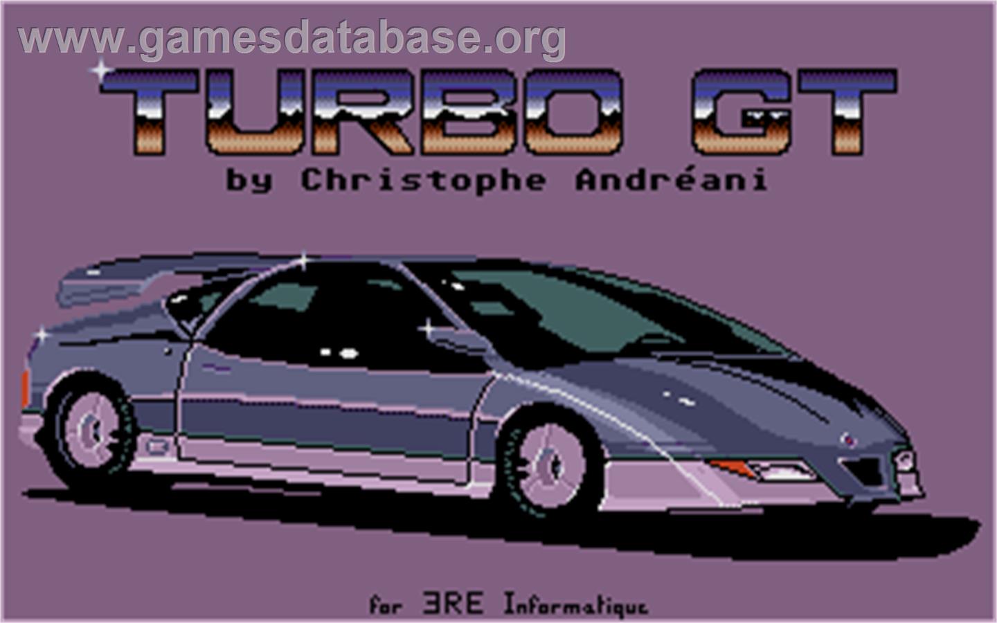 Turbo GT - Atari ST - Artwork - Title Screen