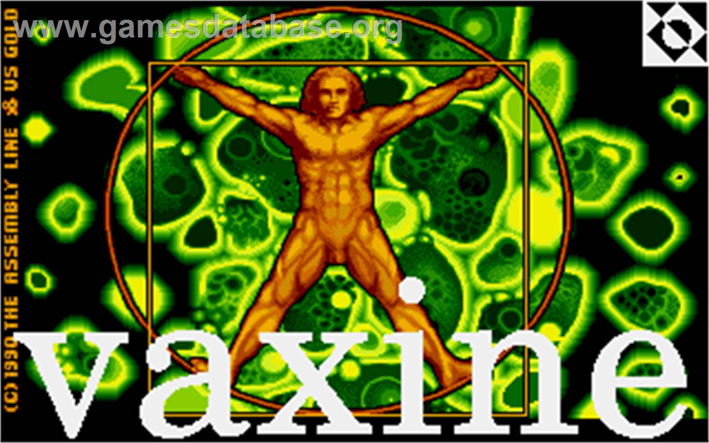 Vaxine - Atari ST - Artwork - Title Screen