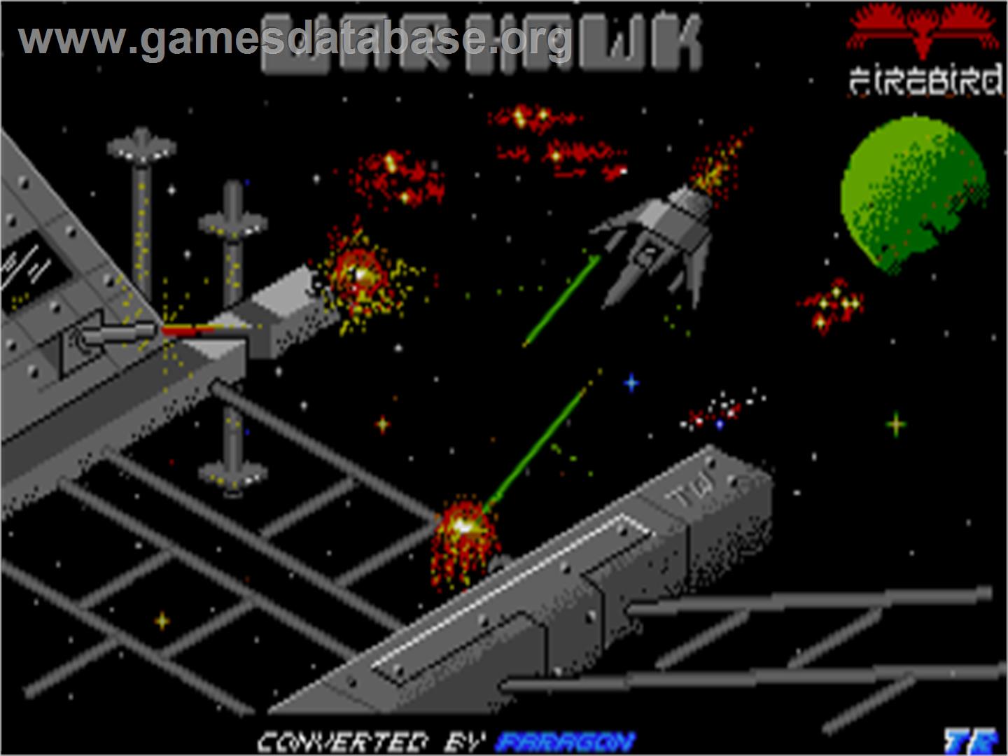 Warhawk - Atari ST - Artwork - Title Screen