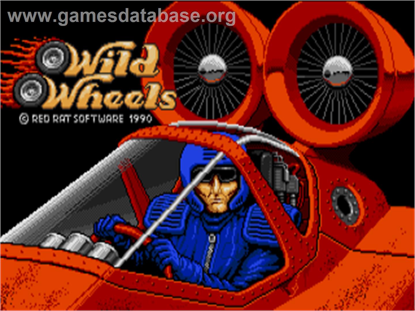 Wild Wheels - Atari ST - Artwork - Title Screen