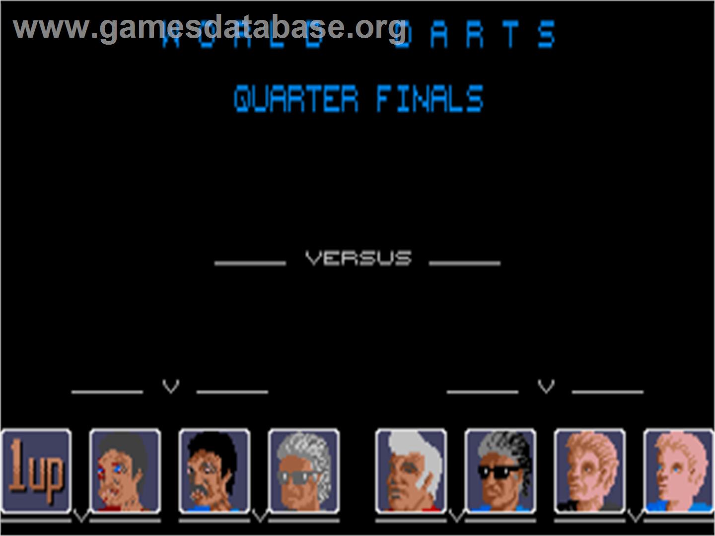 World Darts - Atari ST - Artwork - Title Screen