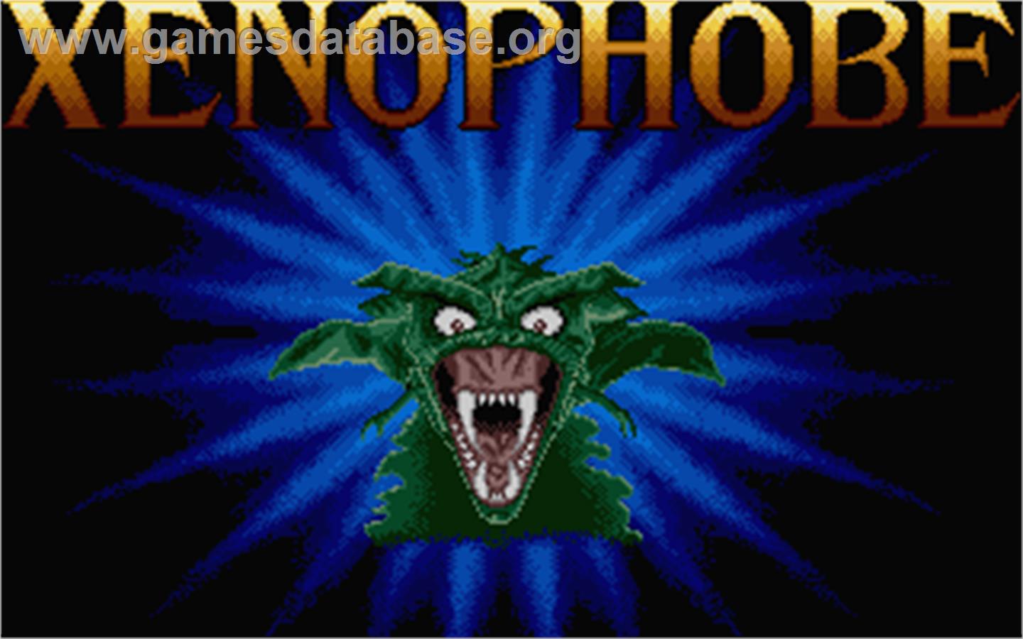 Xenophobe - Atari ST - Artwork - Title Screen