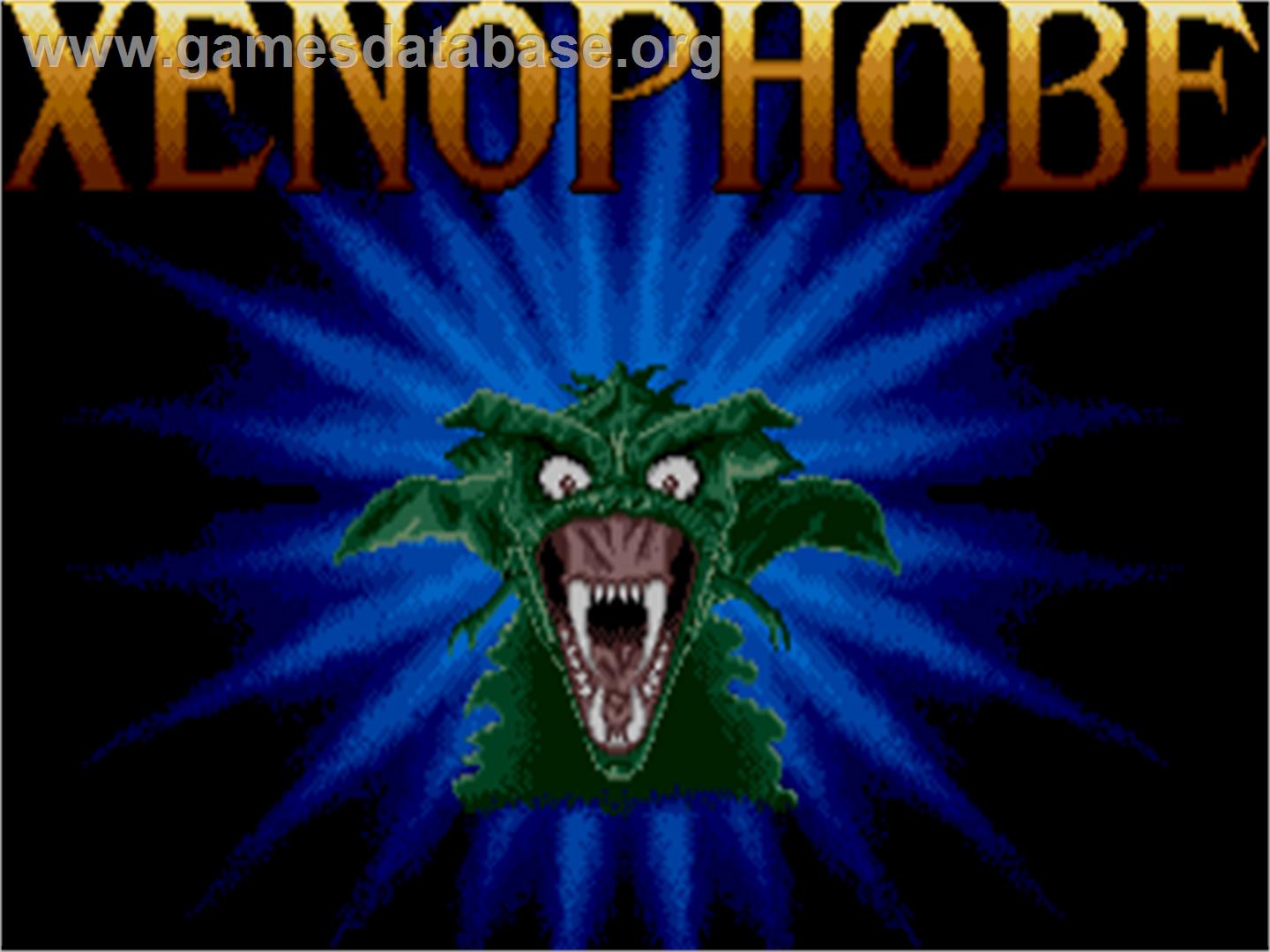 Xenophobe - Atari ST - Artwork - Title Screen
