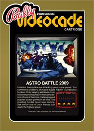 Box cover for Astro Battle on the Bally Astrocade.