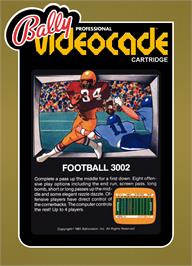 Box cover for Football on the Bally Astrocade.