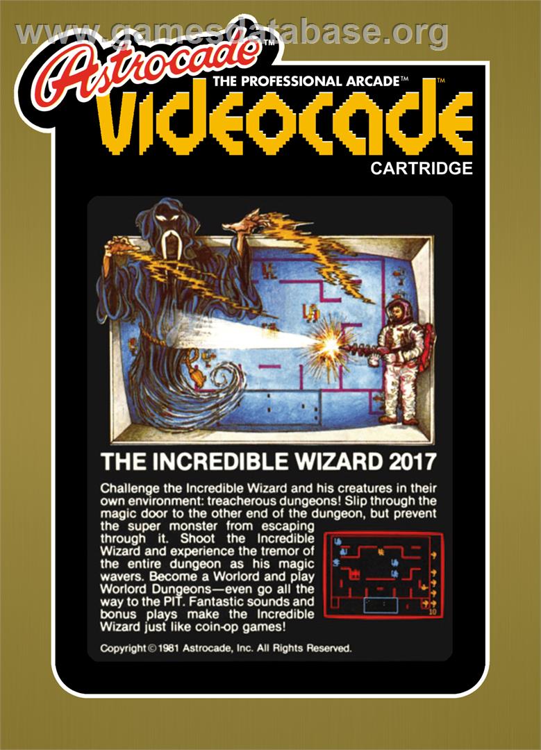 Incredible Wizard - Bally Astrocade - Artwork - Box