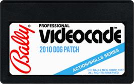 Cartridge artwork for Dog Patch on the Bally Astrocade.